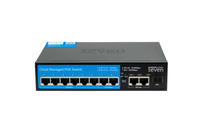 POE комутатор SEVEN Systems 11-портовий SEVEN PS308G керований www.bd.in.ua Безпечний Дім