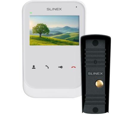 Комплект домофону Slinex SK-04 + ML-16HR black www.bd.in.ua Безпечний Дім