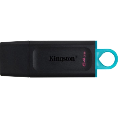 Флеш накопичувач Kingston 64GB USB3.2 Gen 1 DataTraveler Exodia (Black + Teal) www.bd.in.ua Безпечний Дім