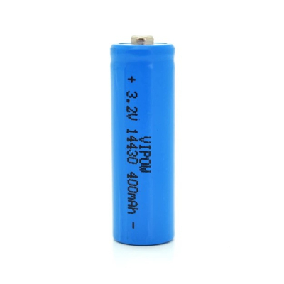 Акумулятор Vipow 14430 Lifepo4 IFR14430 TipTop, 400mAh, 3.2V, Blue www.bd.in.ua Безпечний Дім