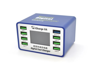 Зарядна станція MECHANIC iCharge 8A (з цифровою індикацією) www.bd.in.ua Безпечний Дім