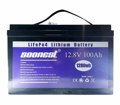 Акумуляторна батарея SOONEST LiFePO4 12,8V 100Ah, (50 / 100A) www.bd.in.ua Безпечний Дім