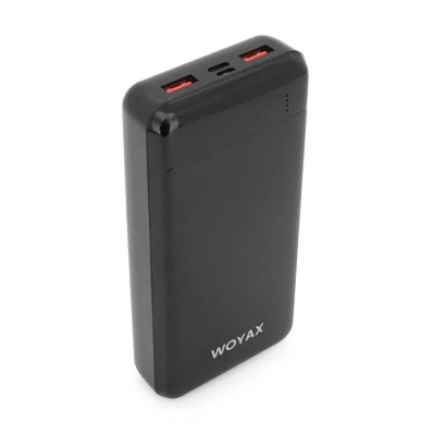 Повербанк WOYAX WY-20F 20000mAh, 22.5W, Black www.bd.in.ua Безпечний Дім