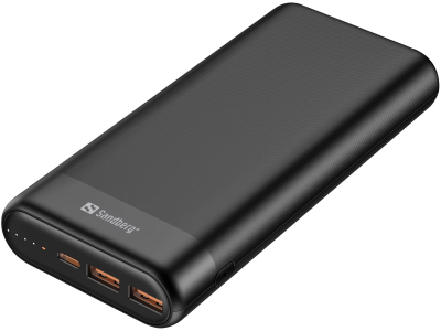 Повербанк Sandberg PD65W+2xQC3.0 20000mAh www.bd.in.ua Безпечний Дім