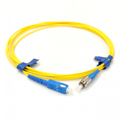 Патч-корд E-server оптичний SC - FC 3 м Yellow (ES-SC-FC/UPC-3-SM-S) www.bd.in.ua Безпечний Дім