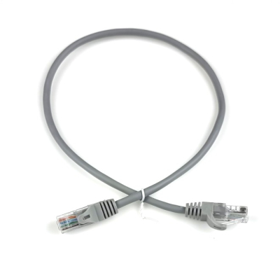 Патч-корд E-server CAT5e UTP 0,5 Grey www.bd.in.ua Безпечний Дім