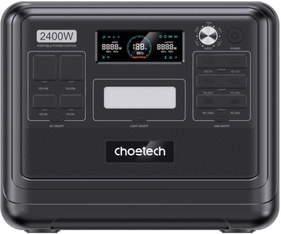 Портативне джерело живлення Choetech BS008 (2400 Вт, 2048 Вт⋅год) www.bd.in.ua Безпечний Дім