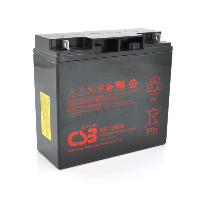 Акумуляторна батарея CSB HR1290W 12V 18Ah www.bd.in.ua Безпечний Дім