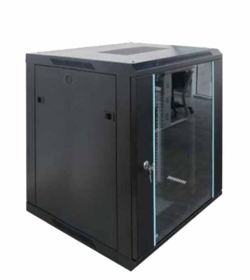 Шафа I-Box мережева 6409S Wallmount 9U акрил, 500х600х450 мм чорний www.bd.in.ua Безпечний Дім