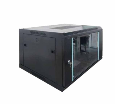 Шафа I-Box мережева 6406S Wallmount 6U акрил, 350х600х450 мм чорний www.bd.in.ua Безпечний Дім