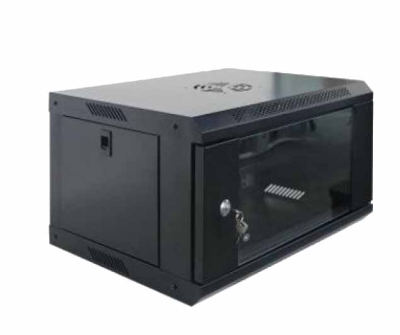 Шафа I-Box мережева 6404S Wallmount 4U акрил, 270х600х450 мм чорний www.bd.in.ua Безпечний Дім