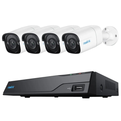 Комплект відеоспостереження Reolink 4 камери (5МП POE) + NVS8-5MB4 (HDD 2TB) www.bd.in.ua Безпечний Дім