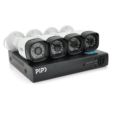 Комплект відеоспостереження PiPo Outdoor 015-4-2MP www.bd.in.ua Безпечний Дім