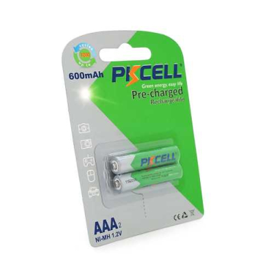 Акумулятор PKCELL 1.2V AAA 600mAh NiMH Already Charged www.bd.in.ua Безпечний Дім