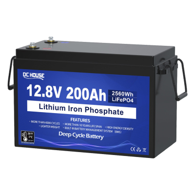 Акумулятор DC HOUSE LiFePO4 12.8V 200Ah (ECO-LFP12200) www.bd.in.ua Безпечний Дім