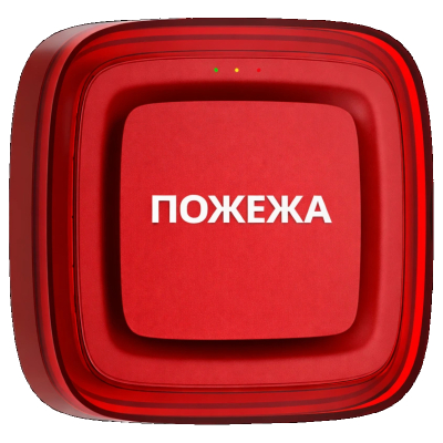 Пожежний сповіщувач Ajax EN54 FireProtect (Sounder/VAD) red 