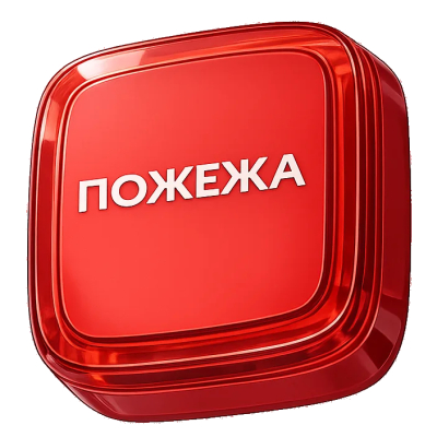 Пожежний сповіщувач Ajax EN54 FireProtect (VAD) red 