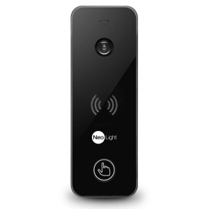 Відеопанель Neolight Optima black www.bd.in.ua Безпечний Дім