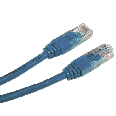 Патч-корд CABLEXPERT PP12-1.5M/B 1.5 м кат.5Е синій www.bd.in.ua Безпечний Дім