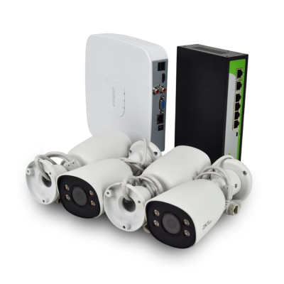 Комплект відеоспостереження ZKTeco з 4 камерами CCTV bundle kit №1 www.bd.in.ua Безпечний Дім