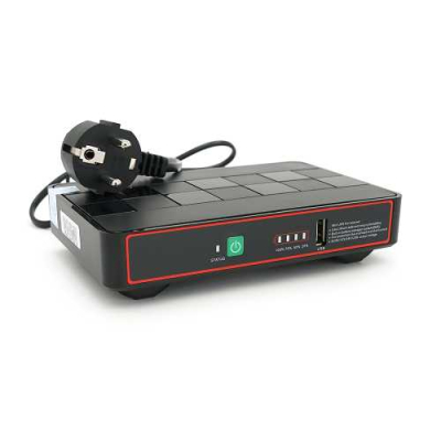 Джерело безперебійного живлення Green Wave ECO418Pro-18W (12000MAh), Black www.bd.in.ua Безпечний Дім