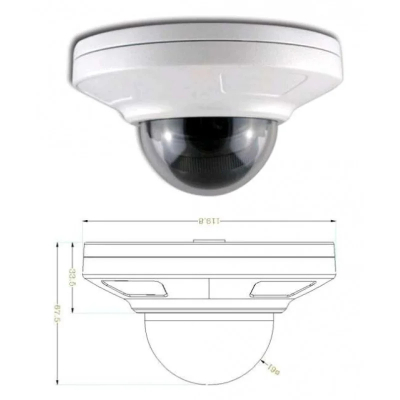 IP відеокамера Profvision PV-4413IP/3Mp (3.6 мм) www.bd.in.ua Безпечний Дім