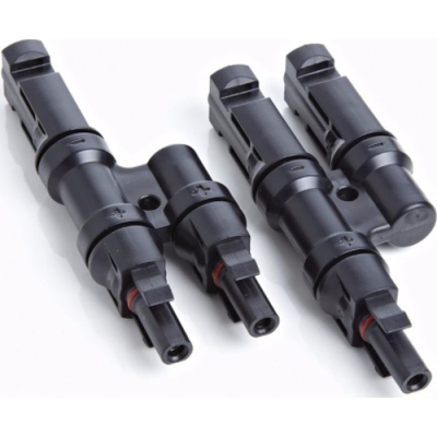 Конектор Voltronic MC4 подвійний (YT-МС4-1Tx2) www.bd.in.ua Безпечний Дім
