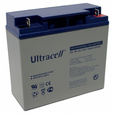 Акумулятор Ultracell UL18-12 www.bd.in.ua Безпечний Дім