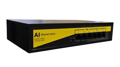 POE комутатор U-TEX UT-SF06P-65 www.bd.in.ua Безпечний Дім