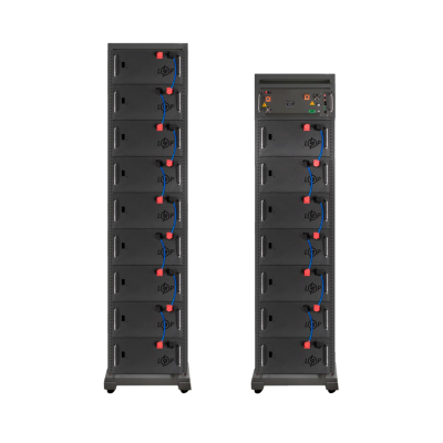 Акумулятор LogicPower LiFePO4 Battery HVM 819,2V 150Ah (122880 Wh) BMS 160А P AB Lrack black www.bd.in.ua Безпечний Дім