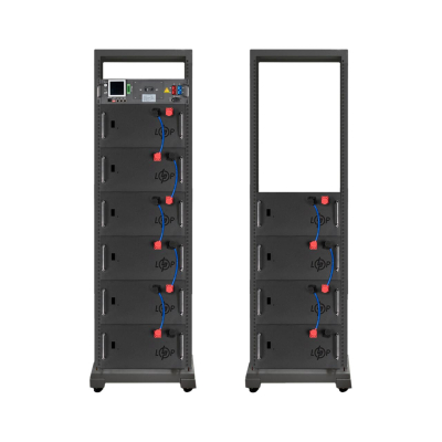 Акумулятор LogicPower LiFePO4 Battery HVM 512V 150Ah (76800 Wh) BMS 125А AB Lrack black www.bd.in.ua Безпечний Дім