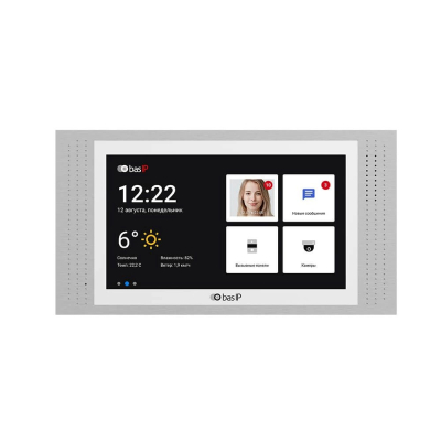 IP домофон Bas-IP AT-07 (white) www.bd.in.ua Безпечний Дім