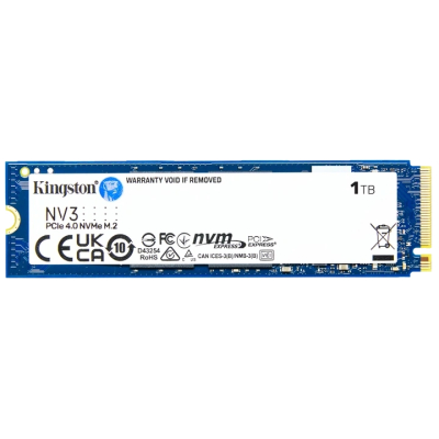 SSD накопичувач Kingston 1TB NV3 SSD M.2 2280 PCIe 4.0 NVMe www.bd.in.ua Безпечний Дім