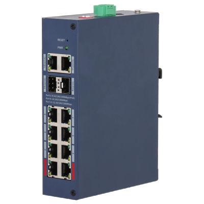 POE комутатор Dahua DH-CHS4212-8GT-110 www.bd.in.ua Безпечний Дім
