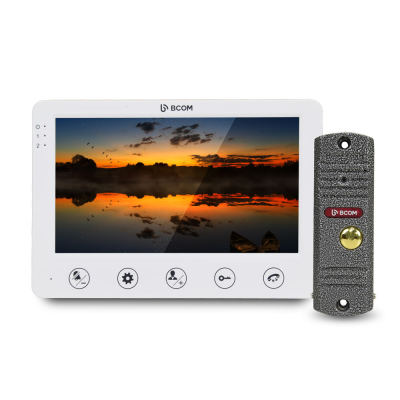 Комплект домофону BCOM BD-710S Kit: відеодомофон 7