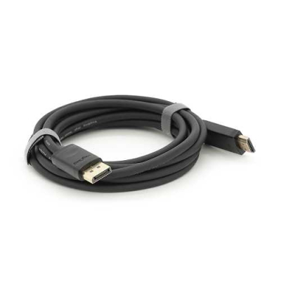 Кабель HDMI VEGGIEG DH-403 (V-Z605) Display Port (тато) на HDMI (папа) 3m, Black www.bd.in.ua Безпечний Дім