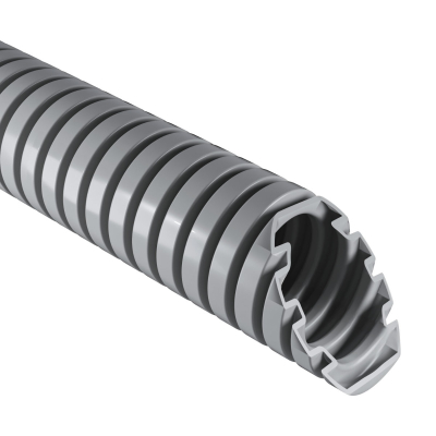 Труба гофрована Kopos 1420 D_K25D 320 N/5см; Ø20мм Gray www.bd.in.ua Безпечний Дім