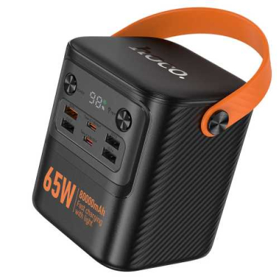 Повербанк HOCO J152 Pro 80000mAh, Black www.bd.in.ua Безпечний Дім