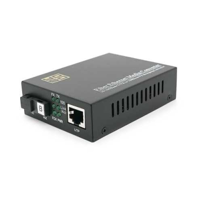 Медіаконвертер Yoso B (RTL8201), 1550 WDM + блок живлення www.bd.in.ua Безпечний Дім