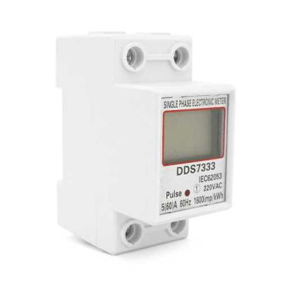 Лічильник Sinotimer однофазний електронний на DIN-рейку, 220V, LCD (LWCD-DS) www.bd.in.ua Безпечний Дім