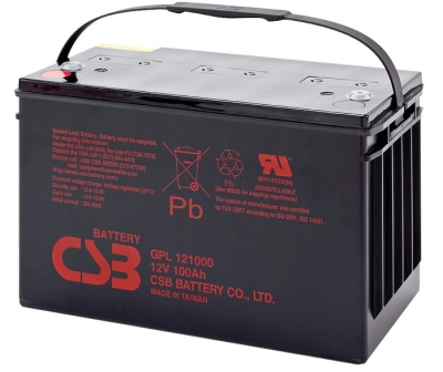 Акумуляторна батарея CSB GPL121000S 12V 100Ah www.bd.in.ua Безпечний Дім
