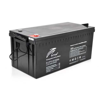Акумуляторна батарея Ritar LiFePO4 12,8V 300Ah 3840Wh BMS100@4S www.bd.in.ua Безпечний Дім