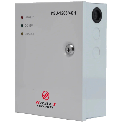 Блок безперервного живлення Kraft PSU-1203/4CH www.bd.in.ua Безпечний Дім
