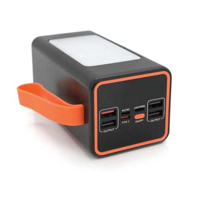 Повербанк ACL PW-55 50000mAh, PD 22.5W, Black www.bd.in.ua Безпечний Дім