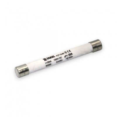 Плавкий запобіжник Takel RTF 10х85 32А 1500В DC www.bd.in.ua Безпечний Дім