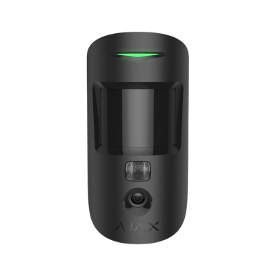 Безпровідний датчик руху Ajax MotionCam HDR (PhOD) Jeweller black з фотофіксацією за тривогою та за запитом (302647) www.bd.in.ua Безпечний Дім