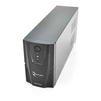 Джерело безперебійного живлення Ritar RTP850L-UX-IEC (510W) Proxima-L, LED, AVR, 3st, USB, 4xIEC-320 C14, 145-290Vac, 1x12V9Ah, plastik Case www.bd.in.ua Безпечний Дім
