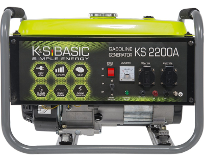 Бензиновий генератор Konner&Sohnen KSB 2200A (230В, 2.0 кВт) (KSB2200A) www.bd.in.ua Безпечний Дім