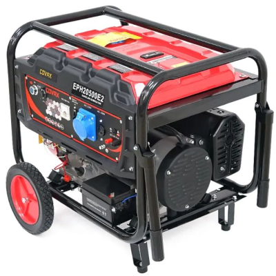 Бензиновий генератор Covax EPH20500E2, 9.5kW, однофазний 220V, 50Hz, DC12V, 21HP, Electric Starter, tank 25L, 710x535x555mm, 96kg www.bd.in.ua Безпечний Дім