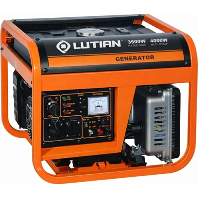 Інверторний бензиновий генератор LUTIAN LT4500I, 4,5KVA (3.5kW), однофазный, мотор LT170-F1 4-тактний, 1-циліндровий OHV, 220V, 50Hz, обьем 15л, ручной старт, 580x570x450 мм, 45кг www.bd.in.ua Безпечний Дім